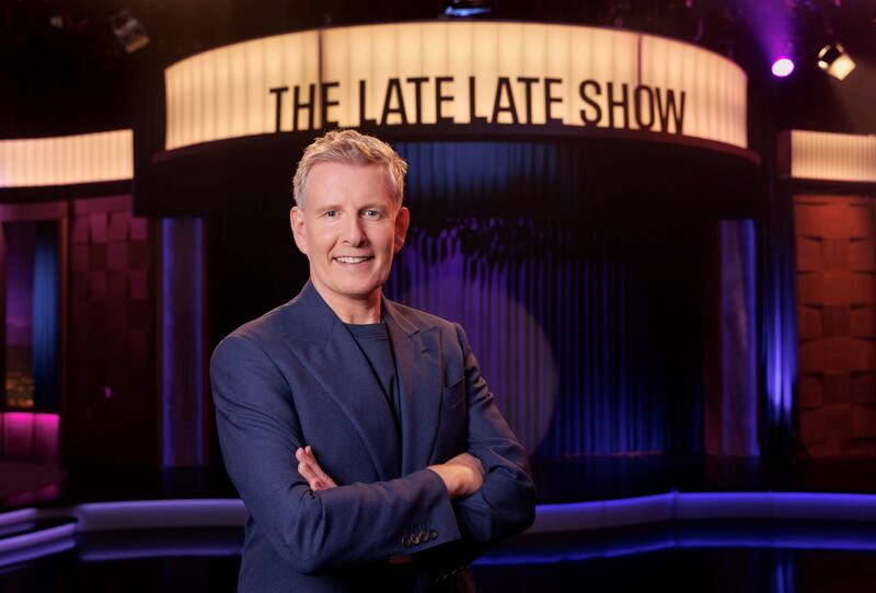 The Late Late Show: Patrick Kielty. Photograph: Andres Poveda/RTÉ