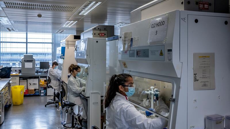 The  Oxford Vaccine Group’s laboratories in Oxford.