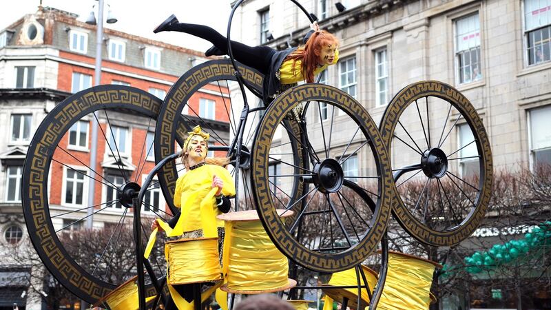 St Patrick’s Day parade in Dublin