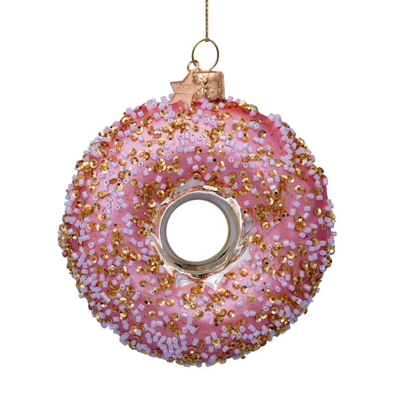 Pink doughnut, €15.95 at April and the Bear