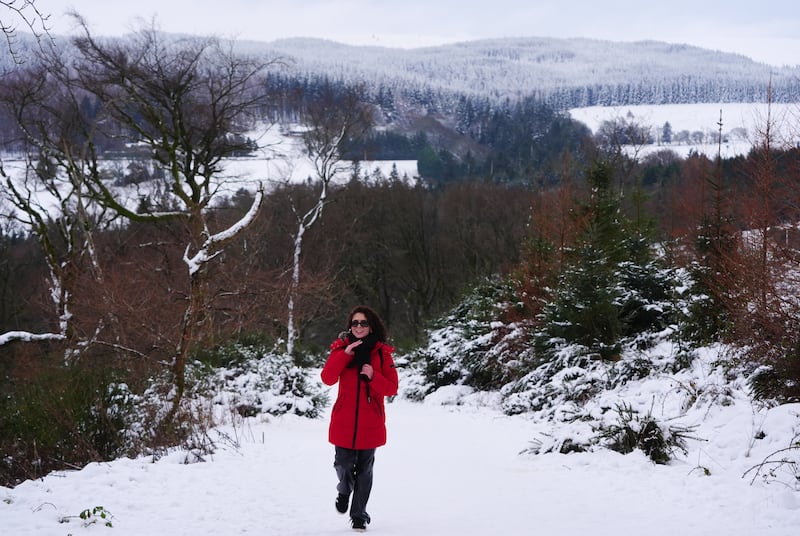 Montpelier Hill in Dublin on Wednesday. Photograph: Brian Lawless/PA Wire 