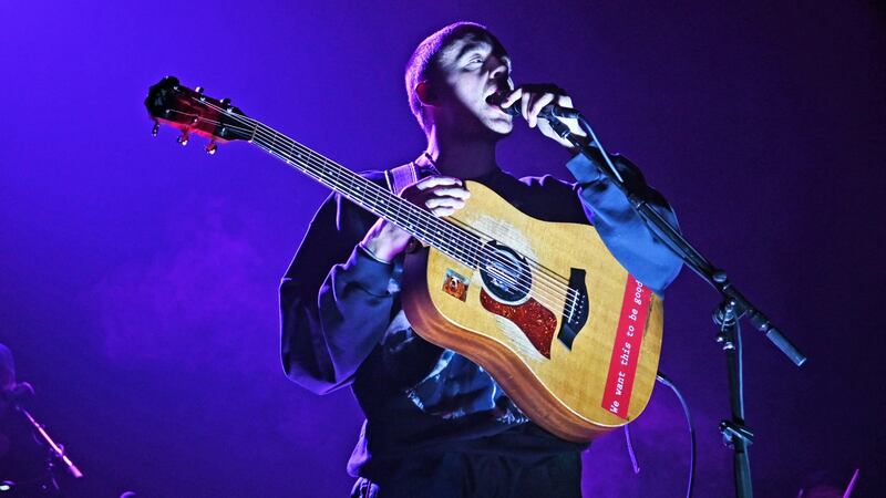 Dermot Kennedy performing in Louisville, Kentucky in March. Photograph: Stephen J Cohen/Getty Images