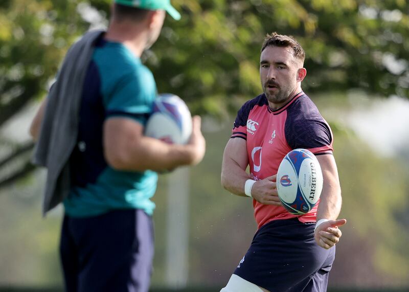 Jack Conan: has been passed fit to be available for selection for the game against Scotland. Photograph: Dan Sheridan/Inpho 