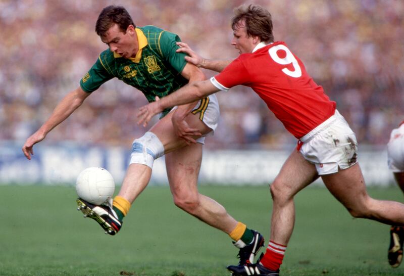 Amid all the epic battles between Meath and Cork, the Meath players always respected Teddy McCarthy. Photograph: Billy Stickland/Inpho