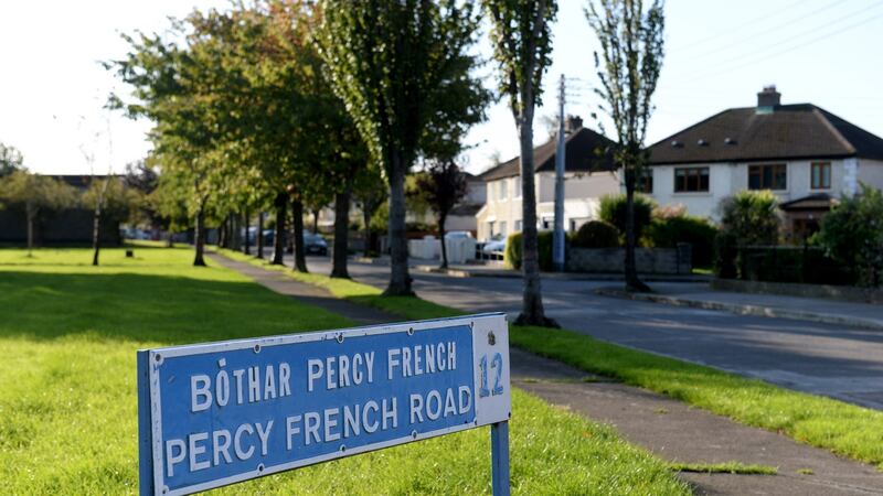 Percy French Road, Walkinstown, Dublin. Photograph: Dara MacDónaill/The Irish Times