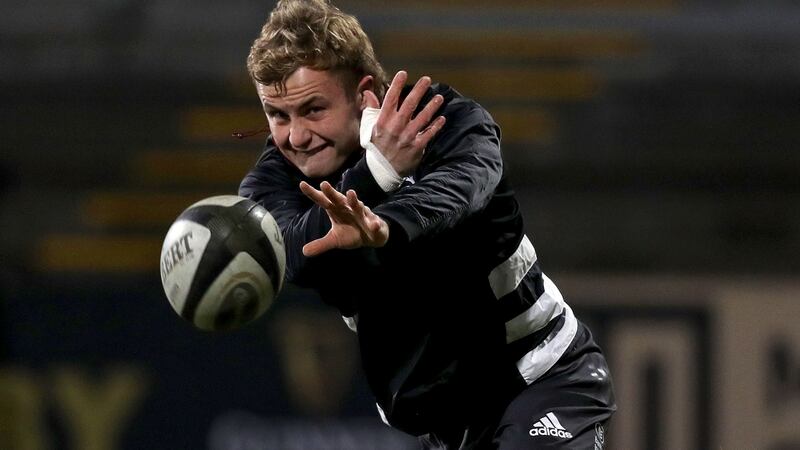 Craig Casey: A try scorer on his home European debut off the bench for Munster almost exactly a year ago, his energy and enthusiasm have been readily embraced by Andy Farrell. Photograph: Bryan Keane/Inpho