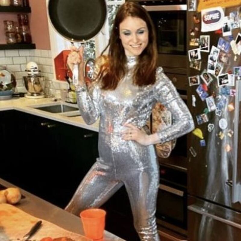 Always at the party in kitchens: Sophie Ellis-Bextor at home. Photograph: Instagram