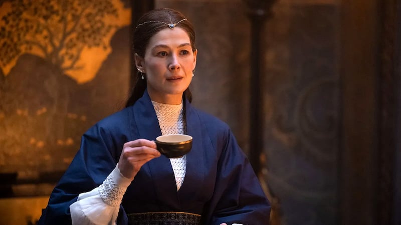 The Wheel of Time: Rosamund Pike. Photograph: Jan Thijs/Prime Video