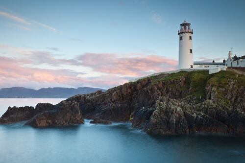 The view from Fanad Lighthouse fills us with a sense of our own mortality