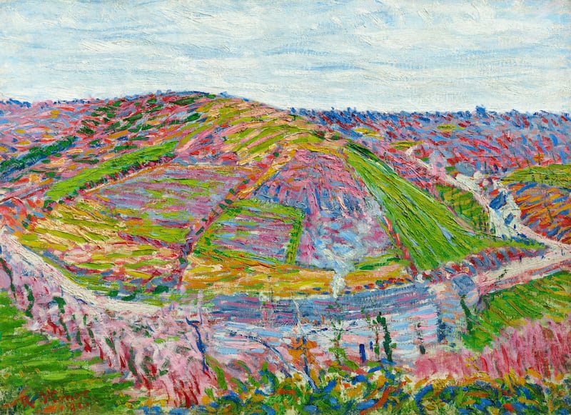 Roderic O'Conor, Paysage, Pont Aven