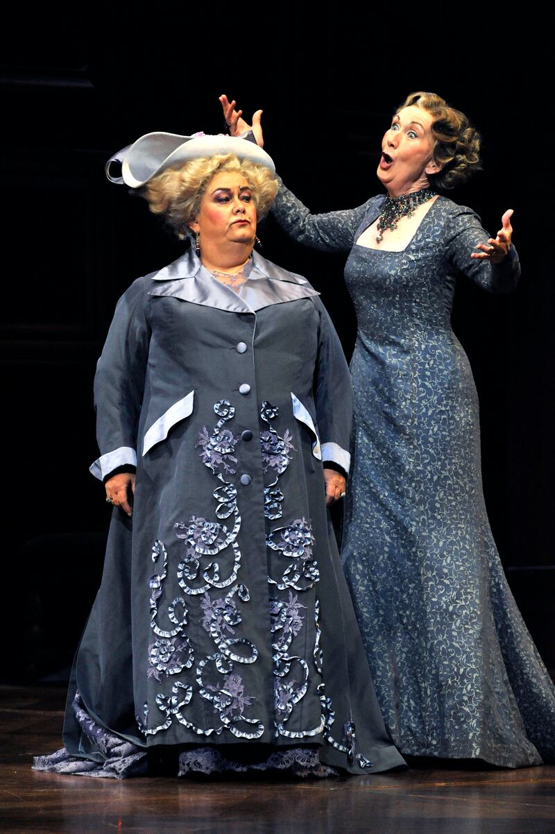 Ann Murray with Dawn French in Donizetti's La Fille du Regiment, at Covent Garden in 2010: 'Your performance for the time that you’re doing it is the most important thing in the moment.' Photograph: Robbie Jack/Corbis 