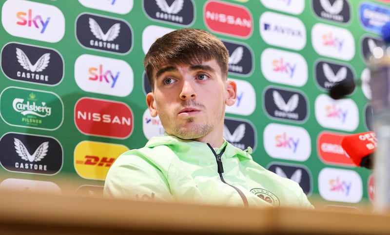 Andy Moran: the young midfielder is on loan at Stoke but signed a four-year deal with Premier League side Brighton. Photograph: Nick Elliott/Inpho 