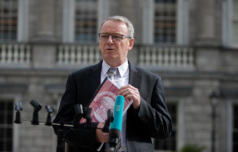 Brian Stanley quit Sinn Féin earlier this month. Photograph: Gareth Chaney/Collins