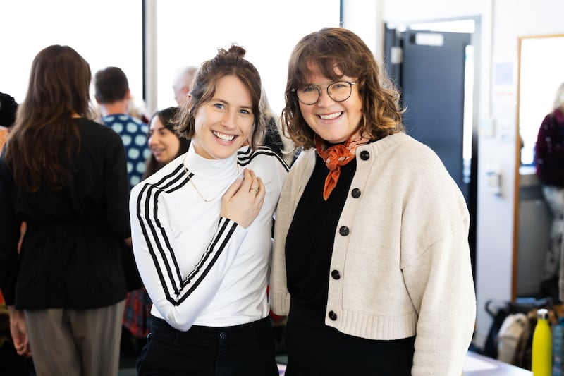 Emma: director Claire O'Reilly and designer Molly O'Cathain. Photograph: Ailbhe O'Donnell