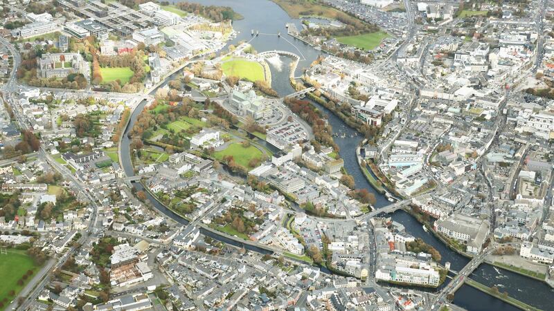 Nun’s Island in Galway city. Options include an innovation space for businesses or a cultural space that would tie both the community and the university