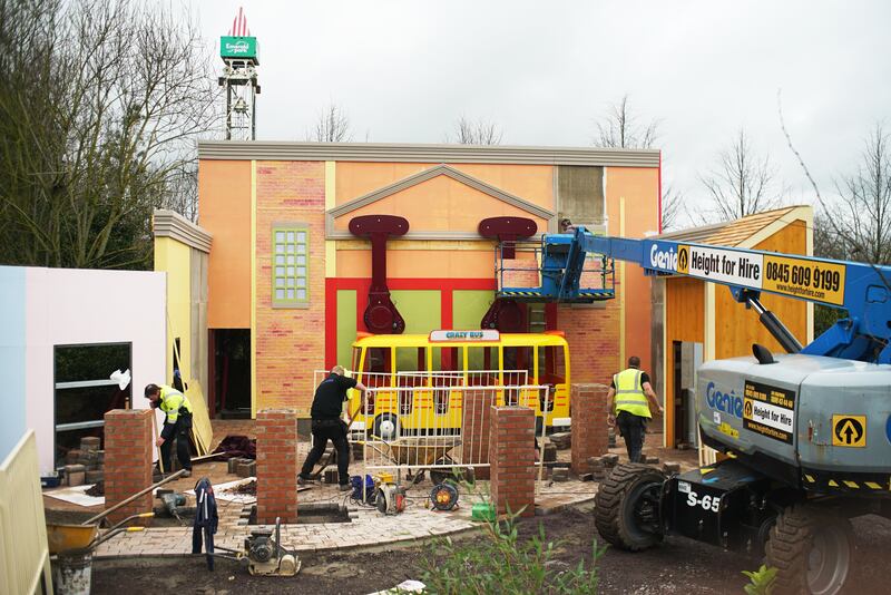 Crazy Bus: a new ride at Emerald Park. Photograph: Enda O'Dowd