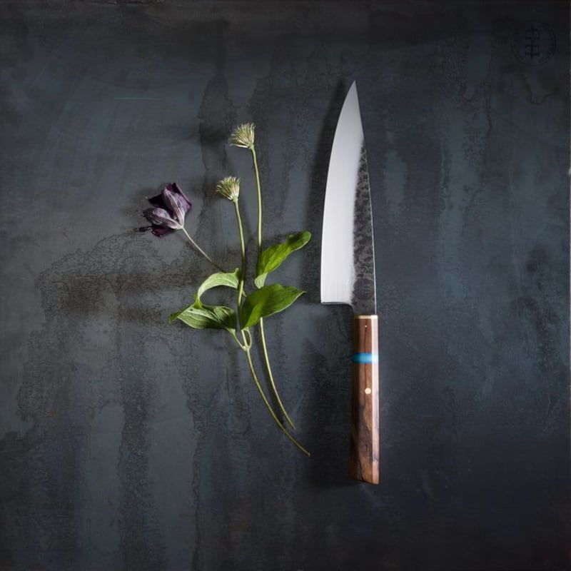 A Hugo Byrne knife, the better to expertly slice your spiced beef