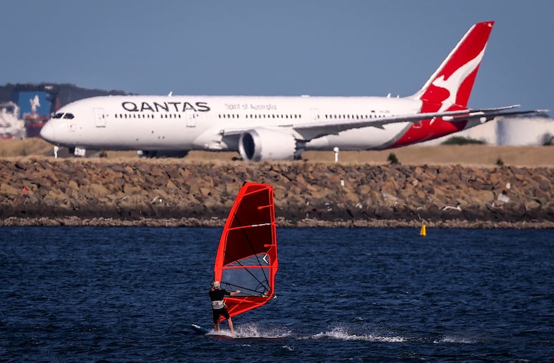 Australia’s flag carrier said on Tuesday it had postponed several flights between Sydney and Johannesburg over the past few weeks. Photograph: David Gray/AFP