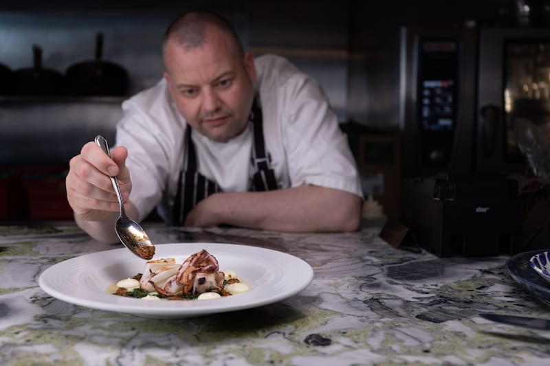 Chef and restaurateur Garreth "Gaz" Smith. Photograph: John Murray