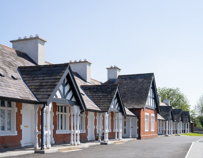 The restored and renovated Stanwix Village, now home to 20 residents. Photograph: Donal Murphy