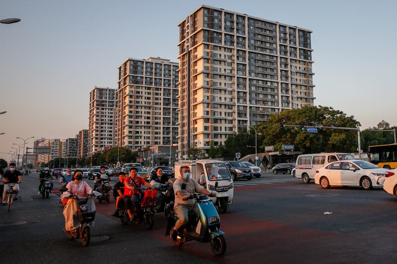 The hukou system was introduced to limit the number of people leaving rural areas for big cities such as Beijing. Photograph: Mark R Cristino/EPA-EFE