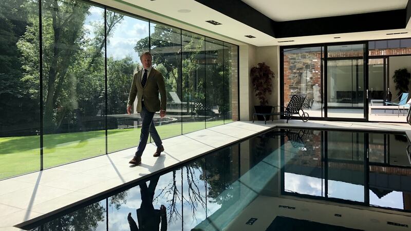 Estate agent David Menary in Selling Ireland’s Most Exclusive Homes. Photograph: RTÉ