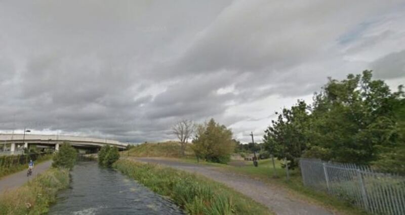 Part of the Royal Canal at Castleknock in Dublin. Photograph: Google Maps