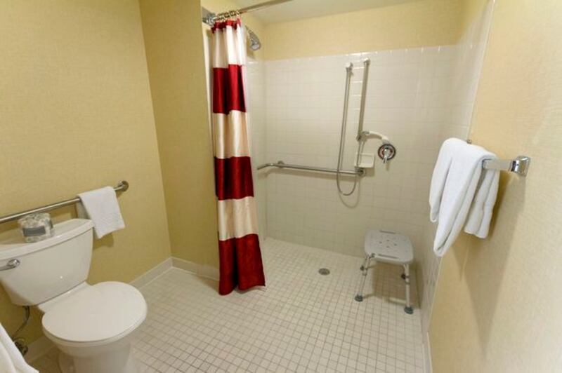 An accessible downstairs shower room is worth considering. Photograph: iStock