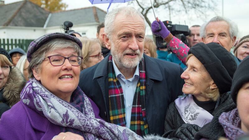 Labour leader Jeremy Corbyn’s popularity has improved, but he remains much more unpopular than Boris Johnson. Photograph: EPA/IAN RUTHERFORD