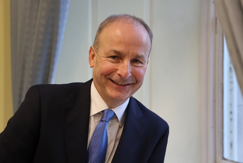 Micheál Martin: 'I like a jumper and a few books and I’ll get green tea' Photograph: Nick Bradshaw