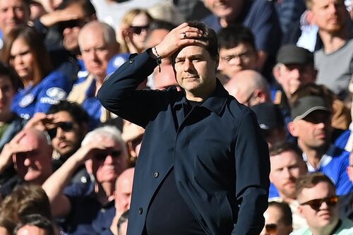 ‘Data places us in the top four in the table’ says Pochettino, manager of 11th-place Chelsea