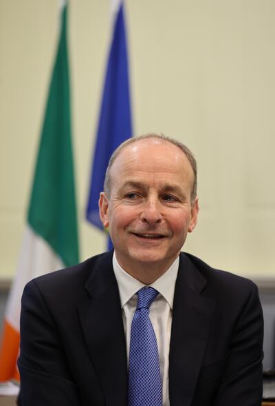 Micheál Martin: Having the Shared Island Unit is the Department of the Taoiseach gives it status.  Photograph Nick Bradshaw