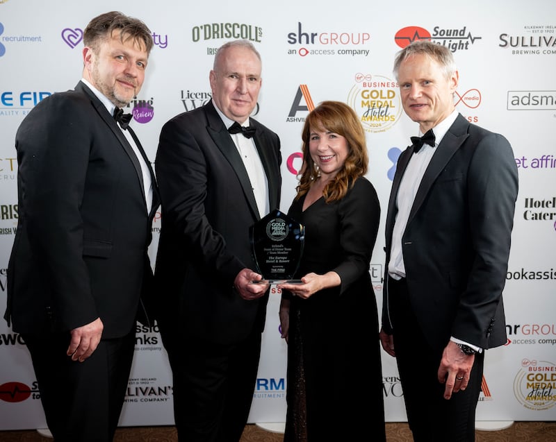 The Europe Hotel & Resort, Winners of Ireland’s Front of House/Team Member - Sponsored by The Firm (Photographed by Paul Sherwood)