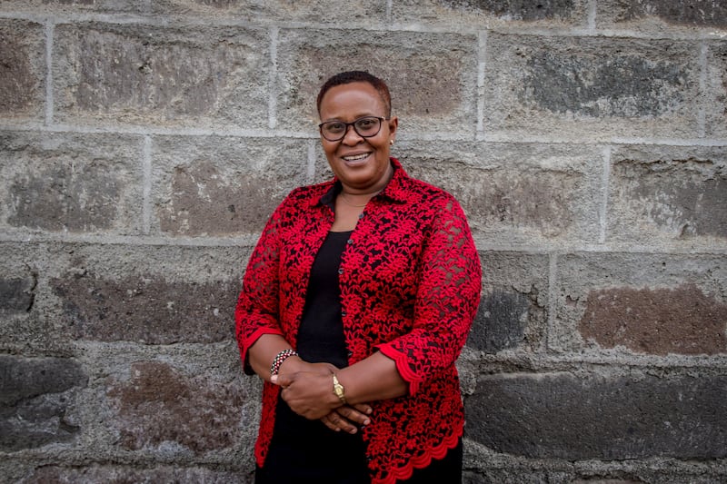 Grace Mwathi, a member of the Nakuru County assembly. Photograph: Sally Hayden.