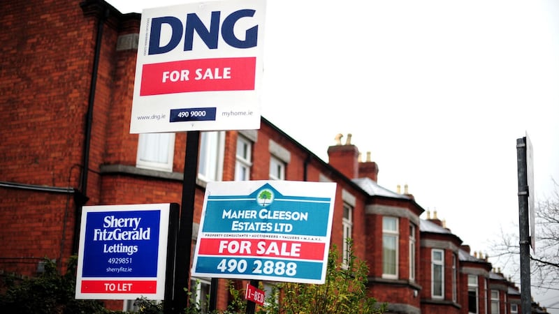 Many estate agents  continue to charge 2 per cent of the sale price in fees, despite the current market. Photograph: Aidan Crawley/ Bloomberg