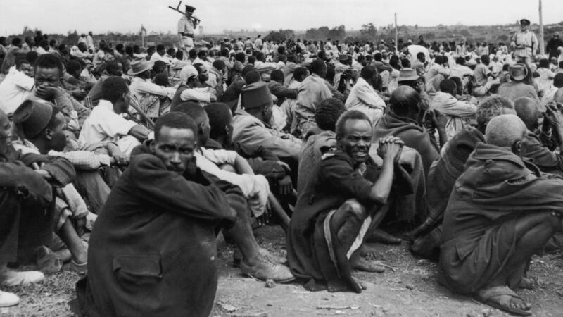 Do the British history books tell of the Mau Mau uprising in Kenya in the 1950s, where the British used concentration camps and subjected inmates to brutal torture and dire conditions that according to some historians killed 100,000 people? Photograph: Keystone/Hulton Archive/Getty Images