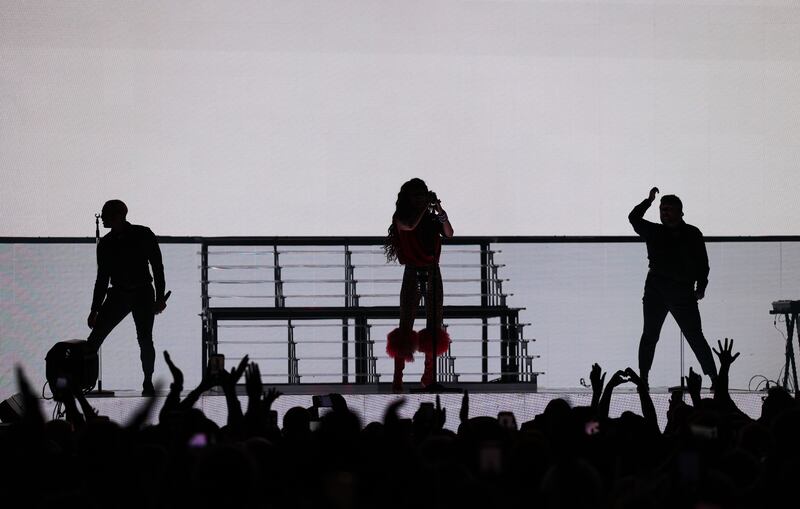 Shania Twain at 3Arena in Dublin. Photograph: Nick Bradshaw/ The Irish Times