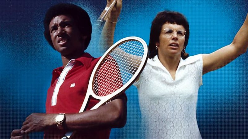 Arthur Ashe and Billie Jean King