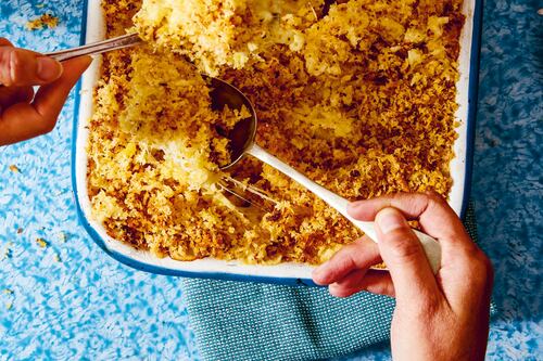 A Caribbean staple: Luscious mac and cheese