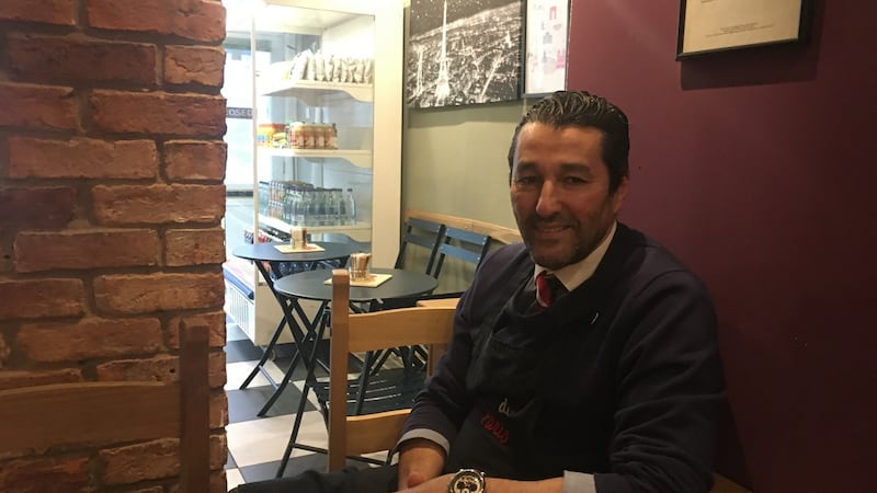 Anton Dani, the Moroccan-born mayor of Boston, believes Brexit day is worth celebrating. “Don’t laugh, but I watch Eurovision, 90 per cent of the contestants sing in English. They’re using our language but still they don’t give us any points. Europe wants to use us, but they don’t like us.” Photograph: Patrick Freyne