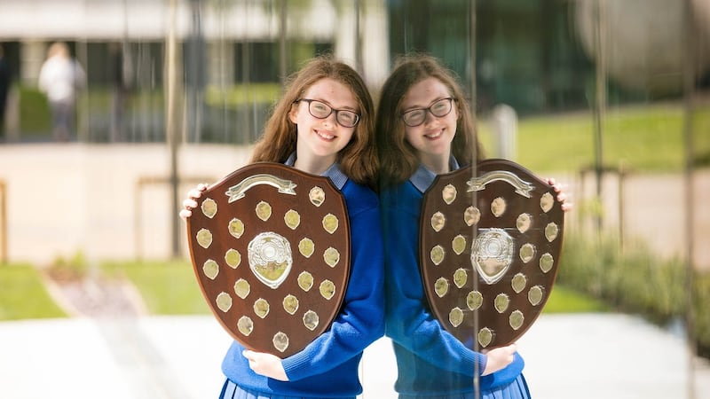 Lauren Doyle, winner of the Arthur Cox grand prize in the  Irish Young Philosopher Awards 2019:  “People do not seem to understand moderation.” Photograph: Conor Healy