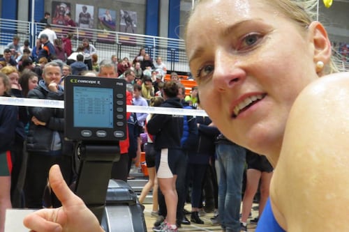 Sanita Puspure and Paul O’Donovan set new Irish indoor records