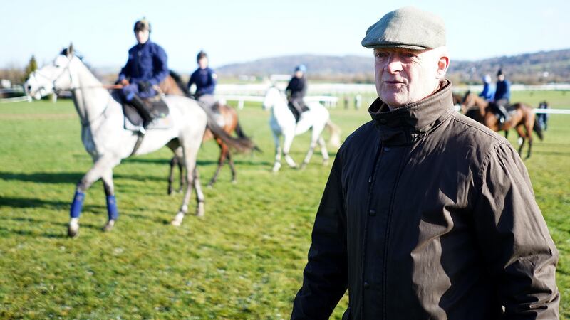 Willie Mullin boasts another strong hand in this year’s Festival. Photograph: Alan Crowhurst/Getty