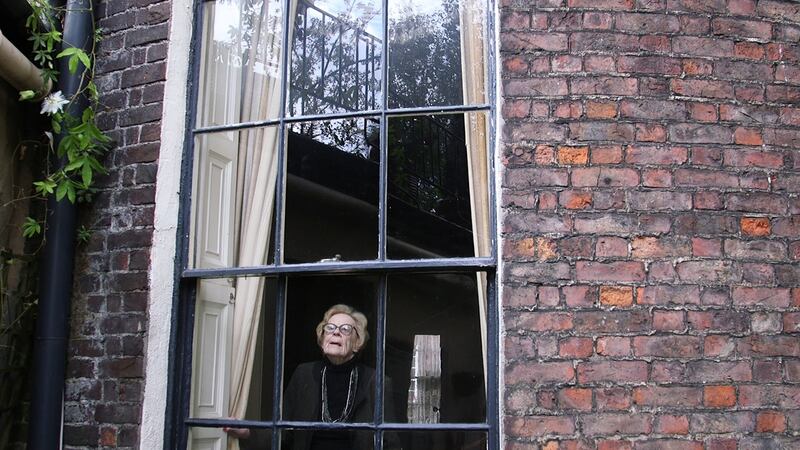 Desiree Shortt in her home on North Great George’s Street. Photograph: Bryan O’Brien