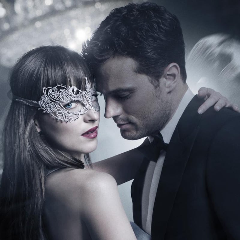 Fifty Shades: Dakota Johnson and Jamie Dornan in the film of Fifty Shades Darker