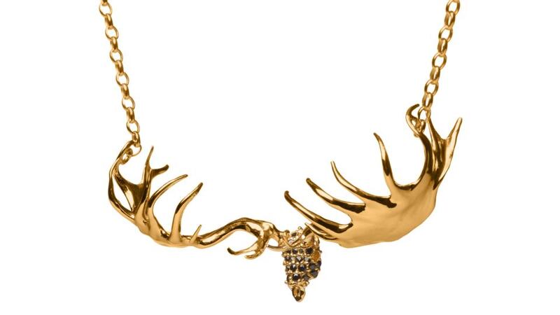 Antler neckpiece by Stuart McGrath