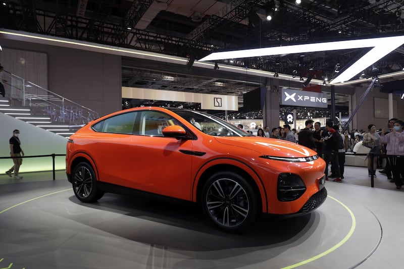 Xpeng put its first car on sale in 2018, having been established in Guangzhou in 2014, yet the G6 feels less like a new arrival and more like a thoroughly mature product. Photographer: Qilai Shen/Bloomberg