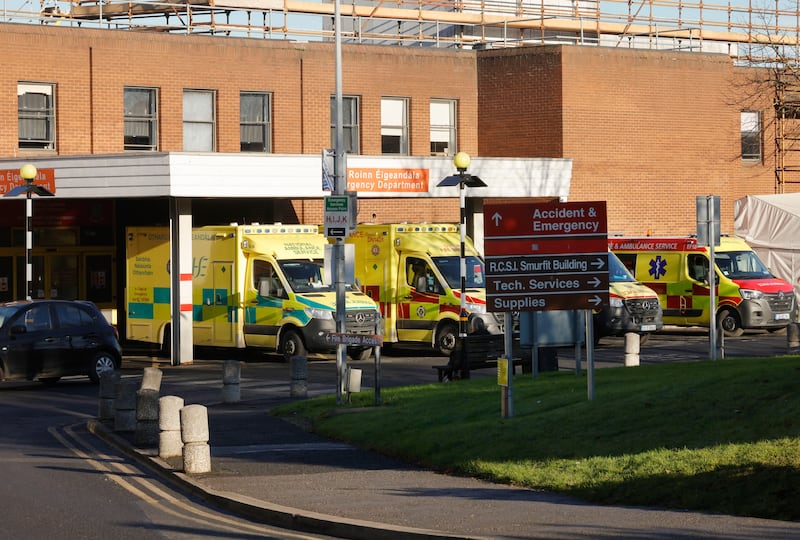 Beaumont Hospital: 'There’s definite work to do there,' says Anne Coyle following Hiqa's September inspection report which highlighted ED overcrowding. Photograph: Alan Betson

