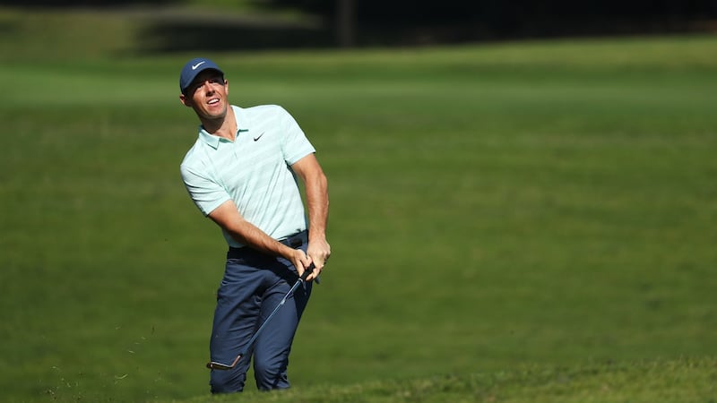 Rory McIlroy shot a final round of 74 in Shanghai. Photograph:  Matthew Lewis/Getty