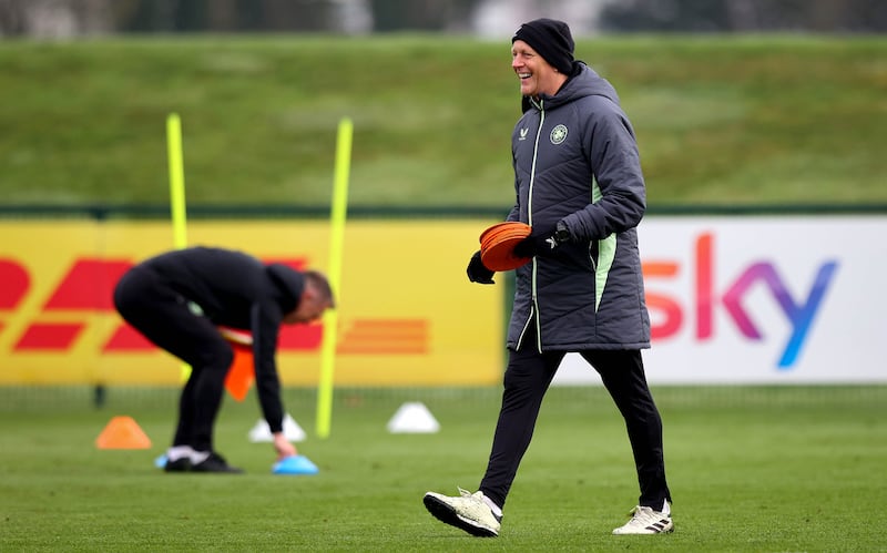 Heimir Hallgrímsson: feels like the right man to bring some respectability back to the Republic of Ireland team. Photograph: Ryan Byrne/Inpho 